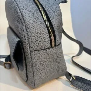 Portland Leather Snap Backpack in Fog Snap Mini Backpack | Portland Leather Goods main image 4